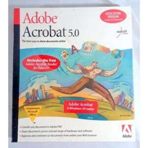 Adobe Acrobat 5.0 Education Academic ver